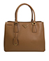 Double Zip Lux Tote, front view